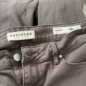 Bullhead Denim Co. Brown Gray Skinny Jeans